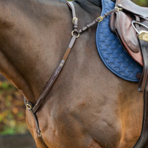 Dy’on Collection Fancy Breastplate with Bridge Brown