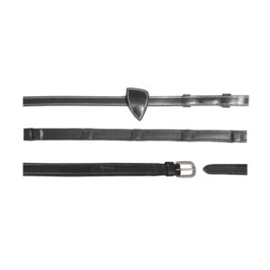 Working Collection 1/2inch Soft Leather Reins With Integrated Stoppers