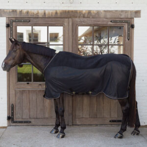 Kentucky Horsewear Fleece Mesh Cooler Combo Black