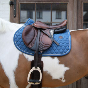 Jumping Saddle Pad Melange Blue